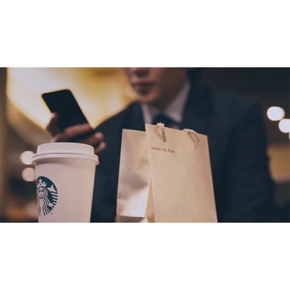 【WEBCM】 STARBUCKS×LINE GIFT「Happy White day」